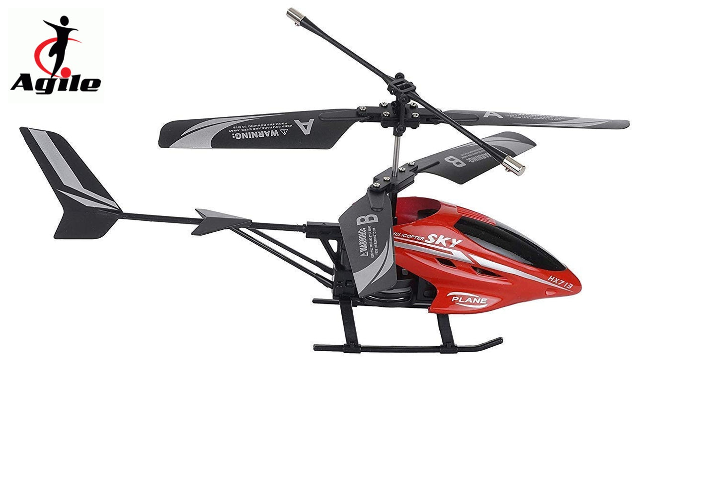 Agile Remote Controlled Helicopter with Unbreakable Blades HX713