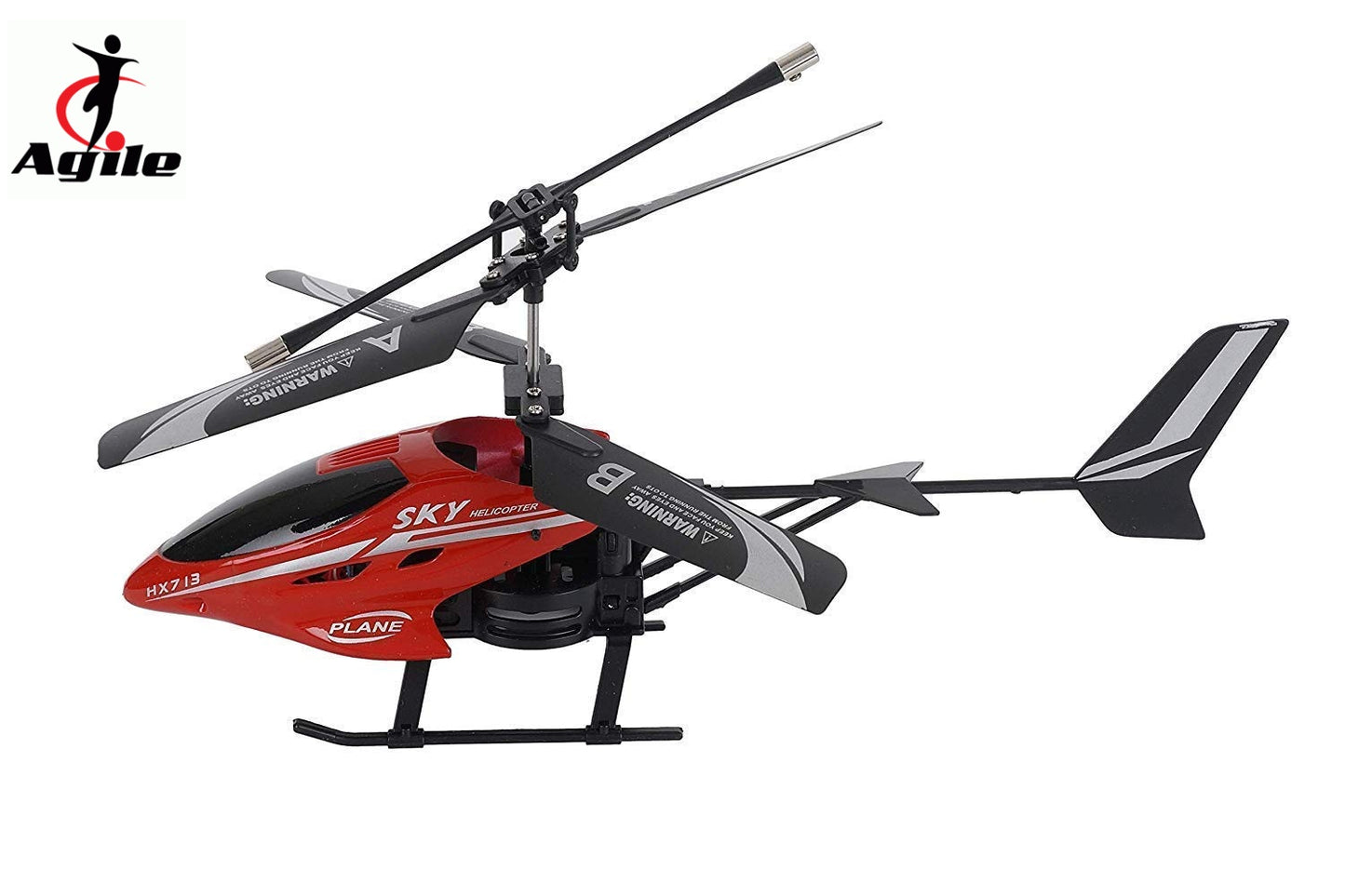 Agile Remote Controlled Helicopter with Unbreakable Blades HX713