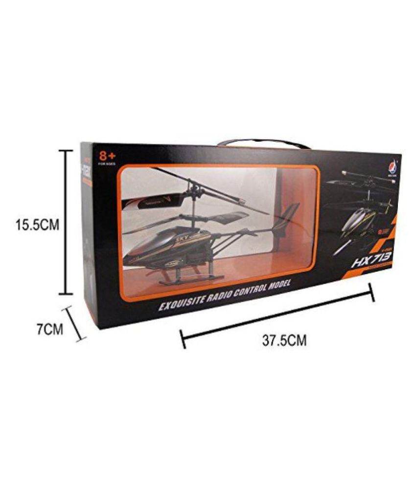 Agile Remote Controlled Helicopter with Unbreakable Blades HX713