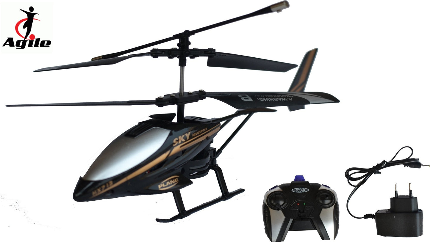 Agile Remote Controlled Helicopter with Unbreakable Blades HX713